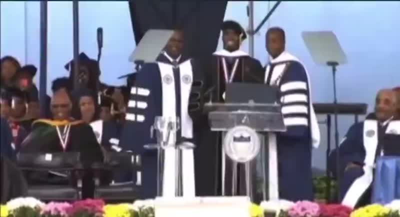 Flashback to ten years ago—the day Diddy received his degree Flashback to ten years ago—the day Diddy received his degree
