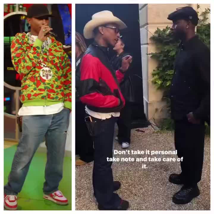Pharrell shares some words of wisdom Pharrell shares some words of wisdom