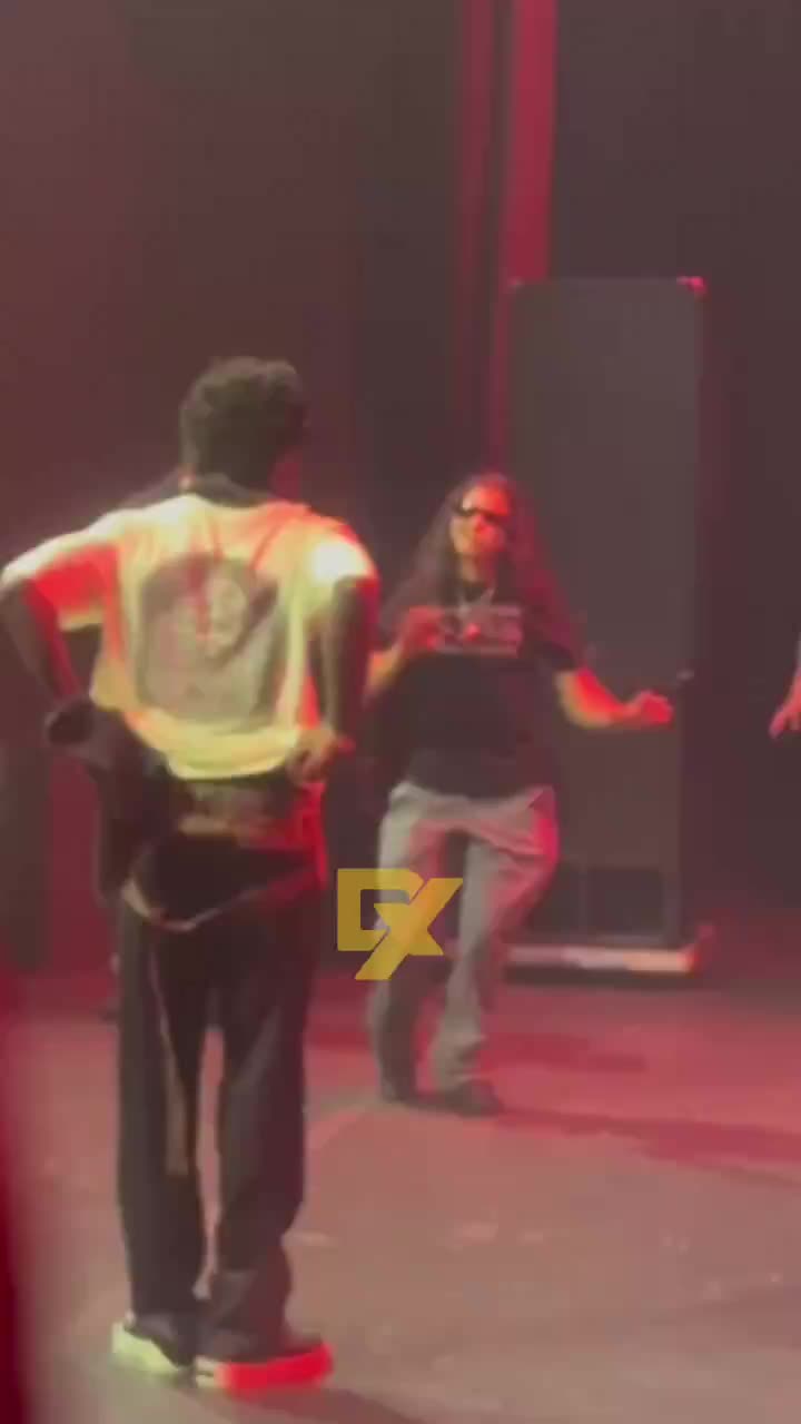 Kodak Black turning up to “Not Like Us” at his L.A. show Kodak Black turning up to “Not Like Us” at his L.A. show