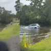 VIDEO: Anti-ICE Protestor’s Car Rolls Into Lake During Confrontation With Agents in Massachusetts