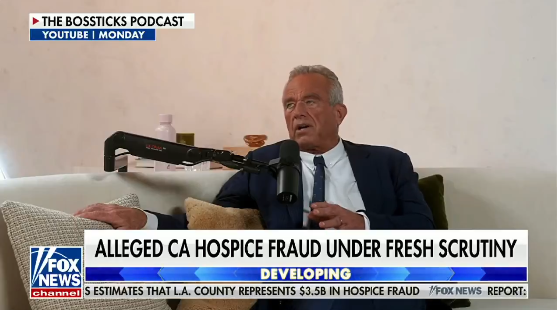 VIDEO: RFK Jr. Alleges Biden-Era Directive to Deprioritize Fraud Enforcement at HHS